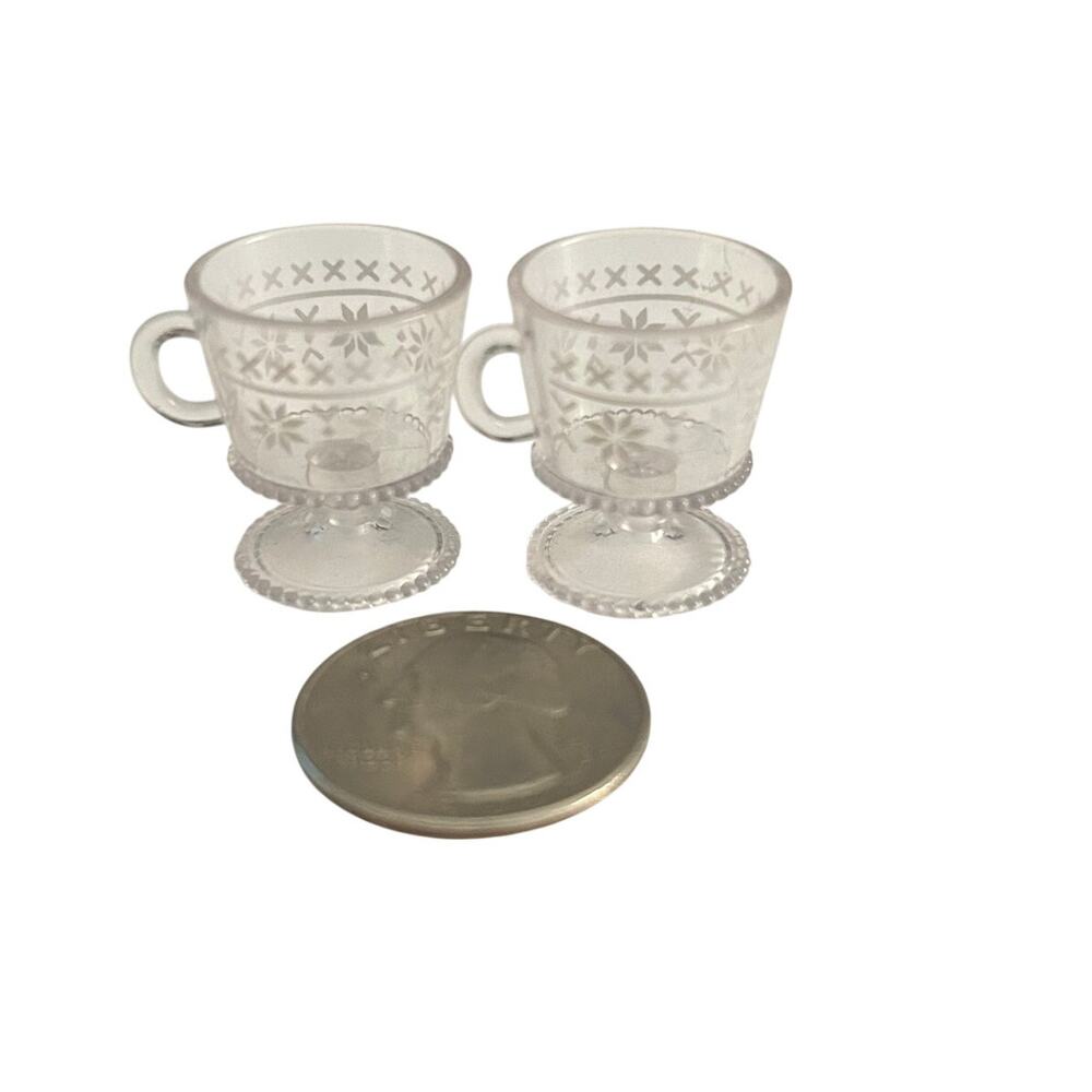 MGA Miniverse Pair of Christmas Mugs New Clear